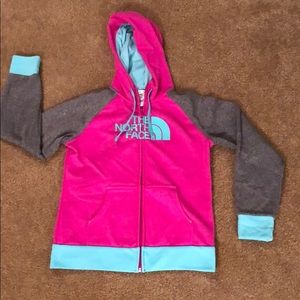 Women’s North Face Zip up Sweatshirt
